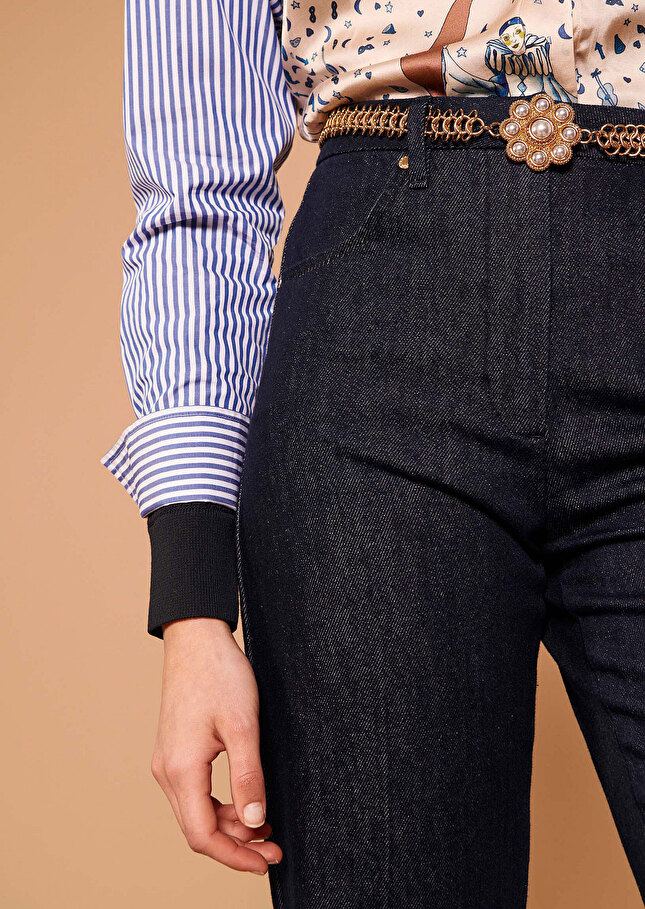 Pantalon Jerome bleu marine en denim