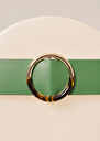 Ceinture Lauren verte en cuir Vert TARA JARMON