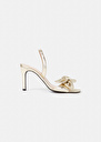 Escarpins Kerry dorés en cuir métallique Champagne TARA JARMON