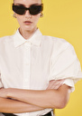 Chemise Calypso blanche en popeline Blanc TARA JARMON