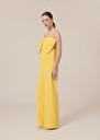 Combinaison Coeur jaune en crêpe Jaune, Vert TARA JARMON