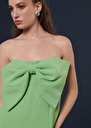 Combinaison Coeur verte en crêpe Jaune, Vert TARA JARMON