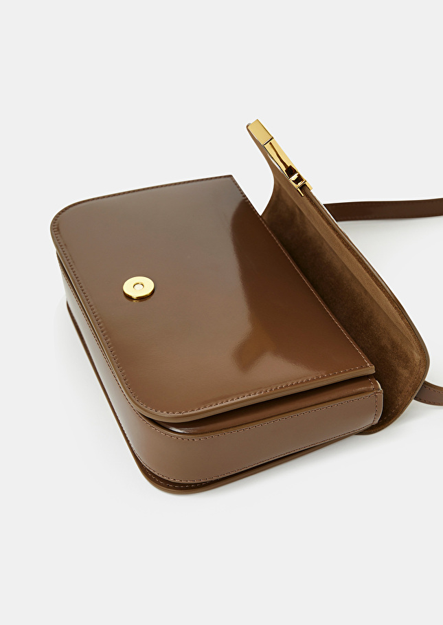 Sac 8 Bis taupe en cuir Taupe TARA JARMON