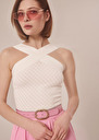 Pull Prana écru en maille Ecru TARA JARMON