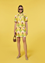 Robe Rivage jaune à motif fleurs Jaune TARA JARMON