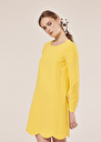 Robe Ruoda jaune en crêpe Jaune TARA JARMON