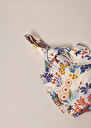 Sac Soledad bleu imprimé fleuri en coton Bleu, Blush, Ecru TARA JARMON