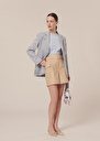 Short Sylviane beige en coton Beige, Blanc TARA JARMON