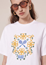 T-Shirt Taraclub blanc en jersey Blanc TARA JARMON
