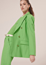 Veste Viola verte en laine froide Vert TARA JARMON