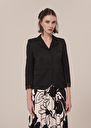 Veste Valensole noire satinée Noir, Vert TARA JARMON