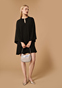 Robe Raonie noire en crêpe Noir TARA JARMON