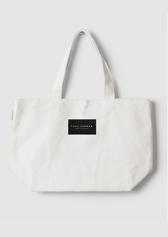 Tote bag écru en coton Ecru TARA JARMON