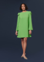 Robe Renato verte en crêpe Vert TARA JARMON