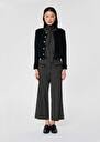 Gilet Guest noir en maille compacte Noir, Nuit TARA JARMON