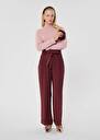 Pantalon Pia bordeaux en crêpe Bordeaux, Vert TARA JARMON