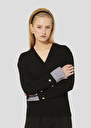Pull Primrose noir en laine merinos Noir TARA JARMON