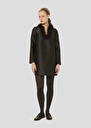Robe Rita noire en satin Noir TARA JARMON