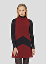Robe Respect bordeaux en toile double Bordeaux TARA JARMON
