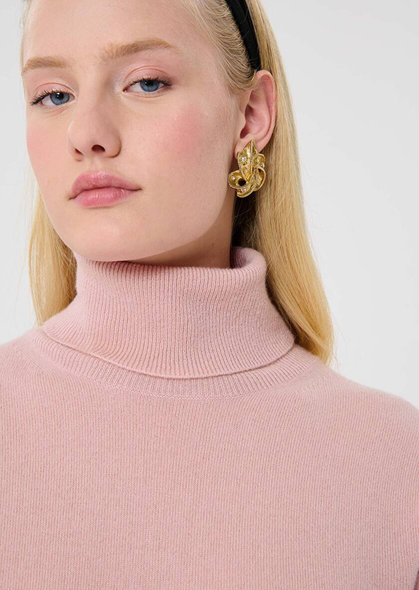 Pull Palia vieux rose en cachemire Vieux rose TARA JARMON