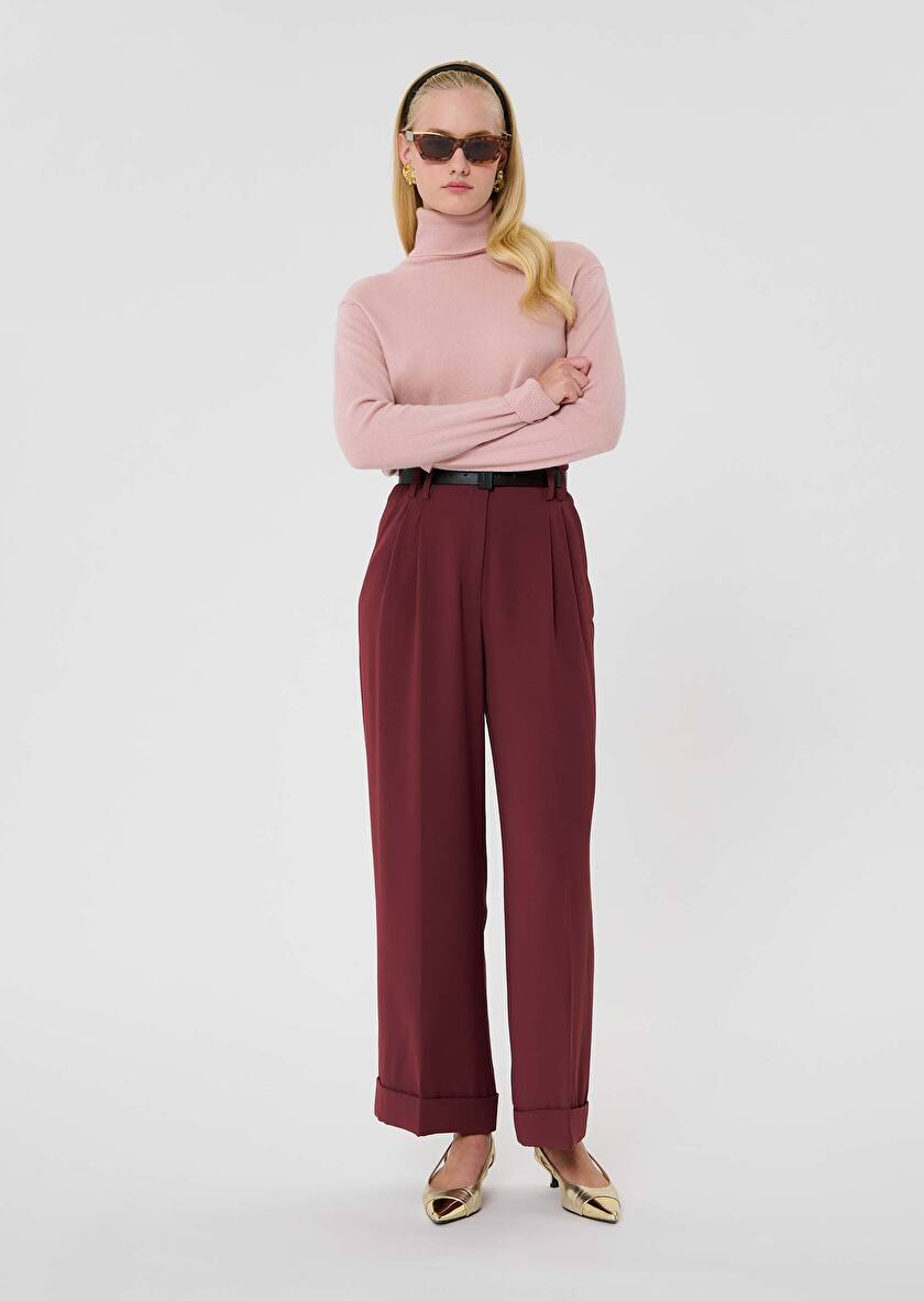 Pull Palia vieux rose en cachemire Vieux rose TARA JARMON