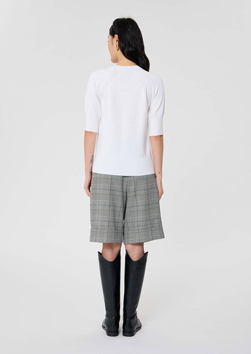 Pull Pastelle écru en laine Ecru TARA JARMON