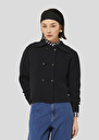 Gilet Goldie bleu nuit en laine Noisette, Nuit TARA JARMON