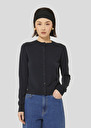 Gilet Ginno bleu nuit en laine merinos extrafine Nuit TARA JARMON