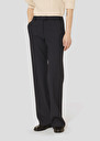 Pantalon Primero bleu nuit en flanelle Nuit TARA JARMON