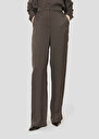 Pantalon Porticcio noir imprimé à pois Charcoal, Nocturne TARA JARMON