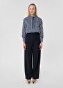 Pantalon Parigi bleu nuit en laine Nuit TARA JARMON