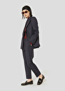 Pantalon Philippa bleu nuit en flanelle Nuit TARA JARMON