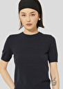 Pull Pica bleu nuit en laine merinos extrafine Nuit TARA JARMON