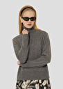 Pull Palia gris en laine merinos et alpaga Gris chine TARA JARMON