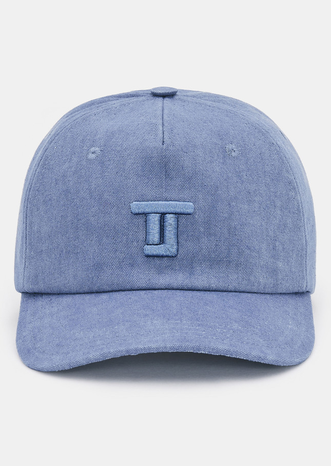 Casquette Carole bleue en denim Jean TARA JARMON
