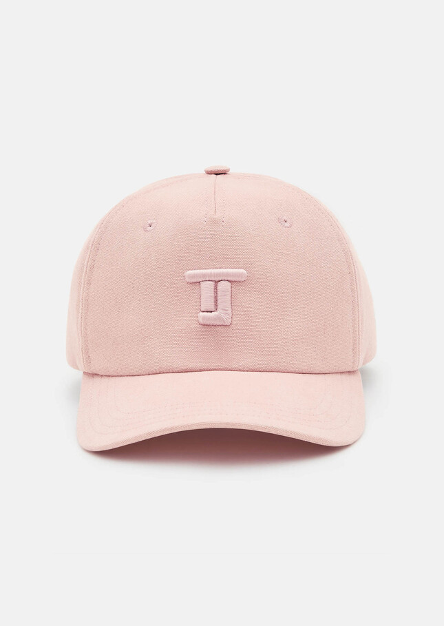 Casquette Carole rose en denim Blush TARA JARMON