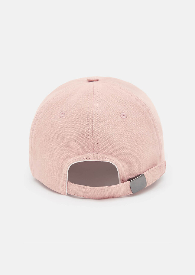 Casquette Carole rose en denim Blush TARA JARMON