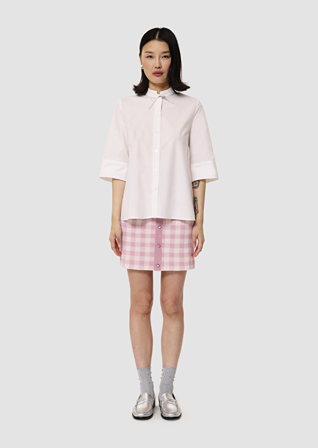 Chemise Clem blanche en popeline Blanc TARA JARMON