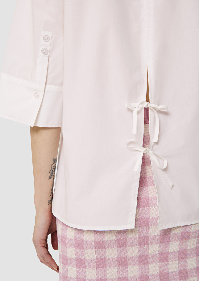 Chemise Clem blanche en popeline Blanc TARA JARMON