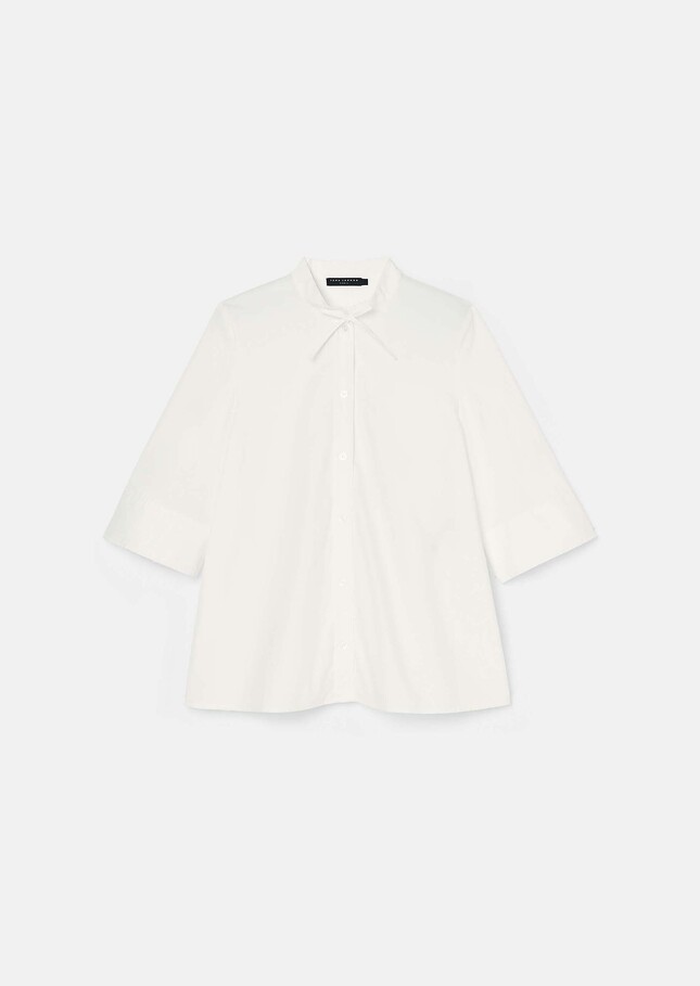 Chemise Clem blanche en popeline Blanc TARA JARMON