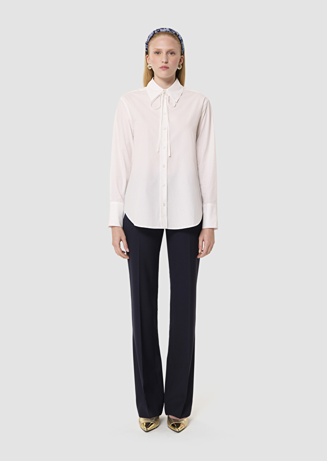 Chemise Clarissa chemise blanche en popeline Blanc TARA JARMON