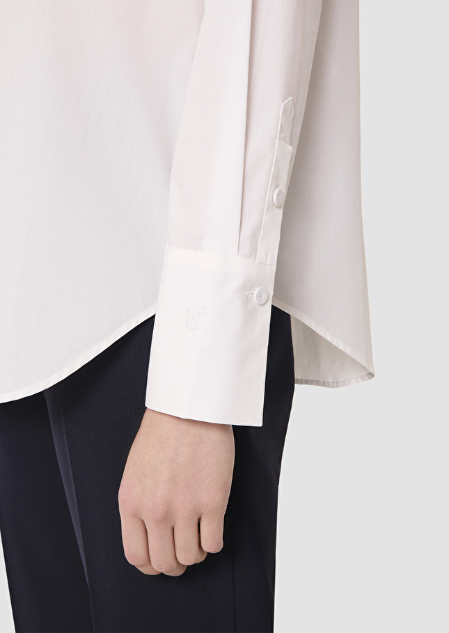 Chemise Clarissa chemise blanche en popeline Blanc TARA JARMON