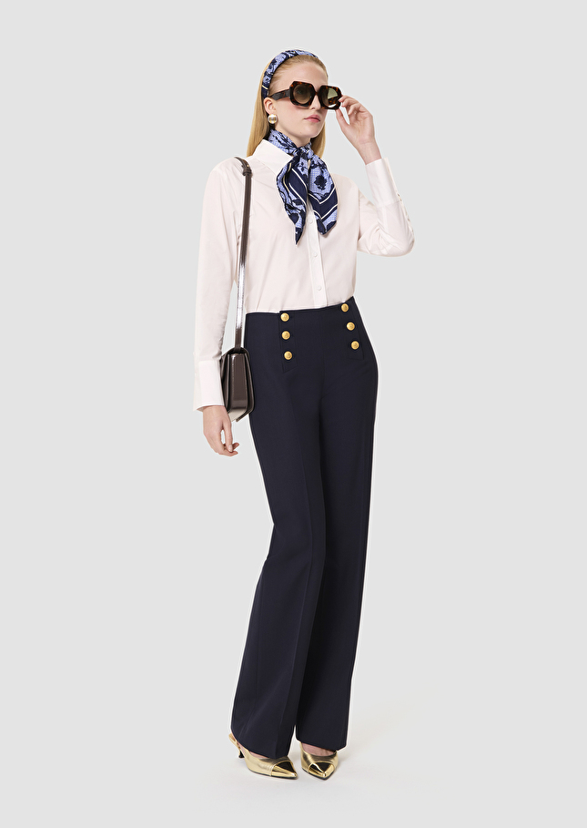 Chemise Clarissa chemise blanche en popeline Blanc TARA JARMON