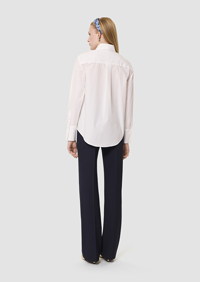Chemise Clarissa chemise blanche en popeline Blanc TARA JARMON