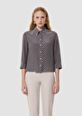 Chemise Charlot grise imprimé mini coeurs Gris TARA JARMON