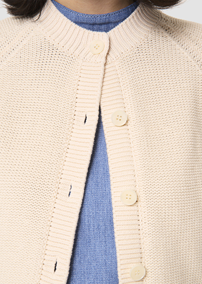 Gilet Gracy écru en coton Ecru TARA JARMON