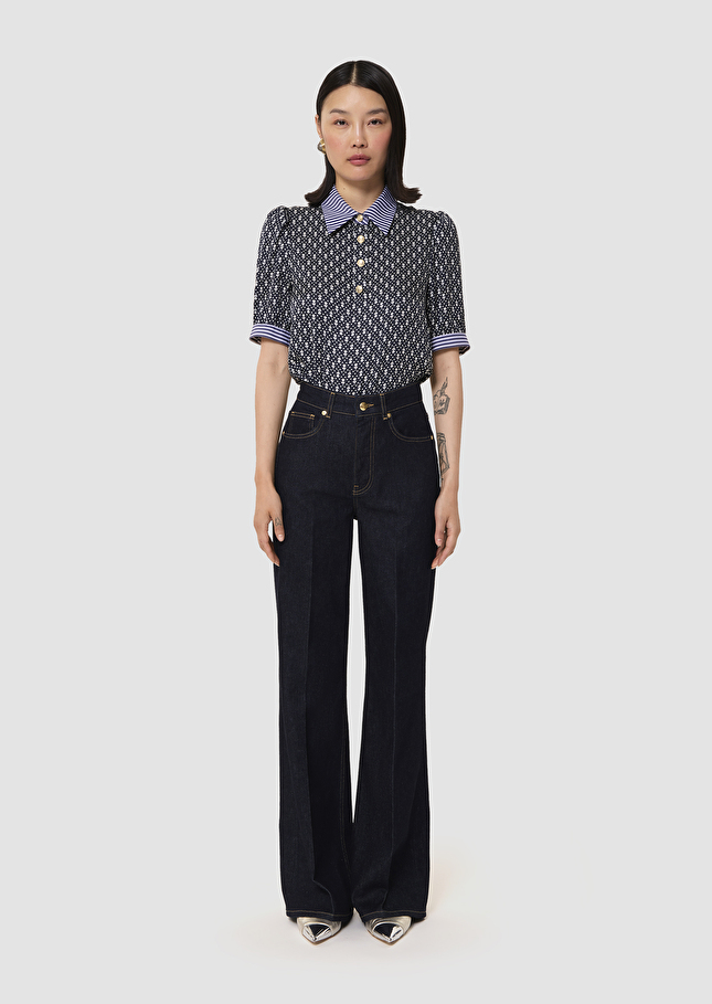 Jean Jocelyn en denim brut Brut TARA JARMON