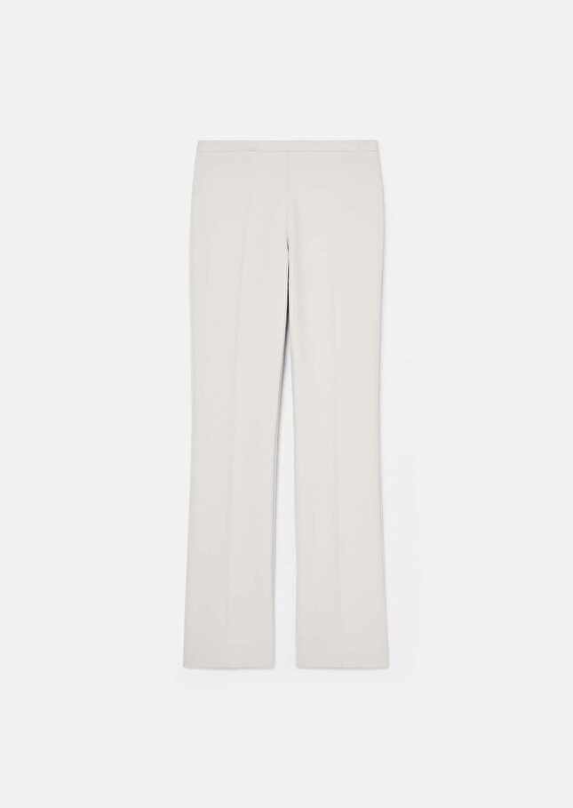 Pantalon Papillon gris en toile double Gris TARA JARMON