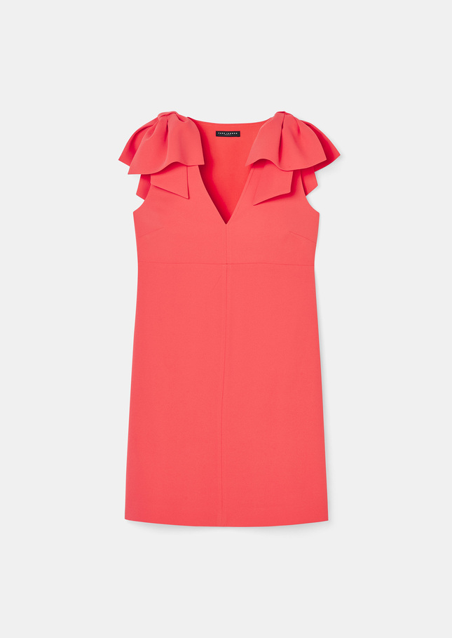 Robe Tara Jarmon En Coton Rouge - Taille M - Longueur Mini - Occasion Parfait état