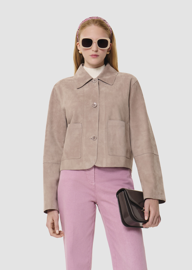Veste Courte Spencer En Laine Tara Jarmon - Gris Foncé - Taille 42 (équivalent 40) - Occasion TB état